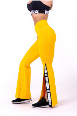 70’s Fancy flared pants yellow