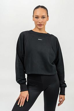 Crop Crew Neck Sweatshirt GYM SPIRIT