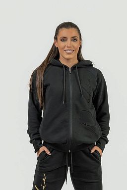 NEBBIA Women's Classic Zip-Up Hoodie INTENSE Signature